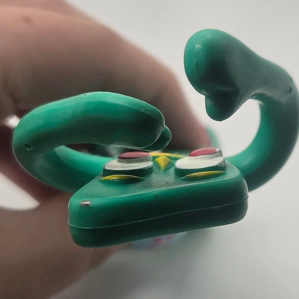 NJ Croce Gumby Bendable Figure 6in Green Fair Condition 0911 Prema Toys Vintage